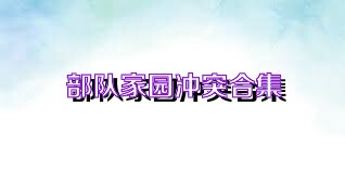 部队家园冲突合集