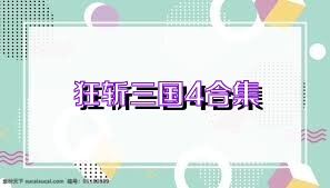 狂斩三国4合集