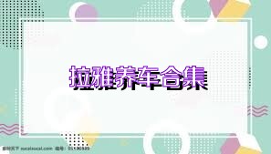 拉雅养车合集