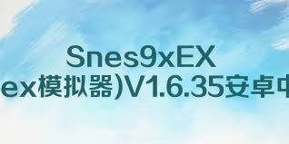 Snes9xEX(snes9xex模拟器)V1.6.35安卓中文版合集