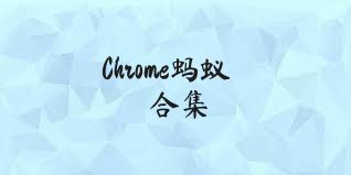 Chrome蚂蚁合集