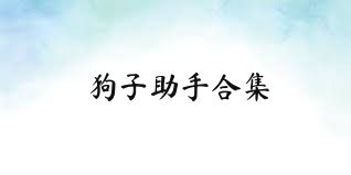 狗子助手合集