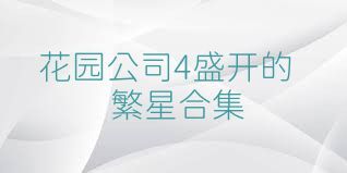 花园公司4盛开的繁星合集